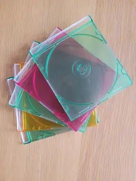 Lot de 5 boîtier CD slim