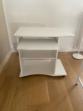 bureau bois blanc