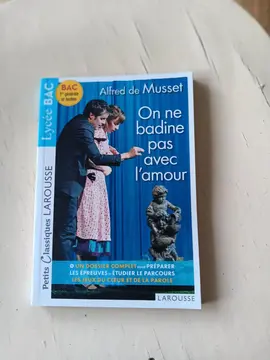 Musset: On ne badine pas avec l'amour
