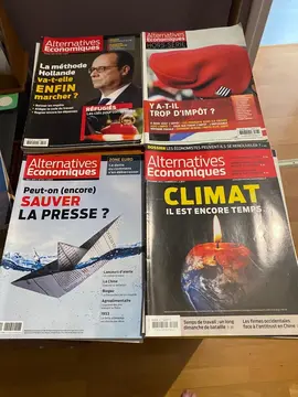 magazine Alternatives Économiques de 2014 et 2015