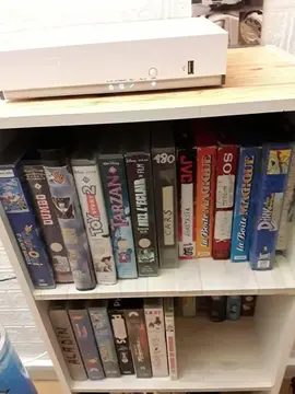 K7 vidéo et DVD