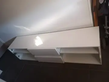 meuble de télé u rangement environ 180 cm