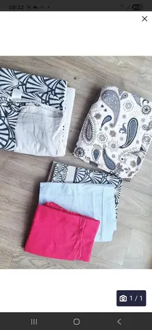 lot linge lit et coussin