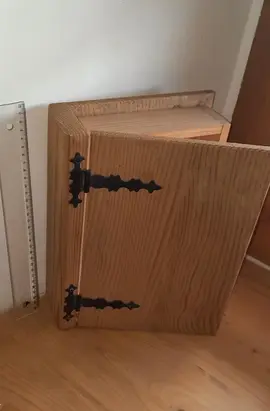 boîte livre en bois