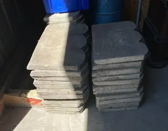 38 dalles béton