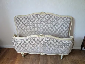 Lit corbeille bois Style Louis XV