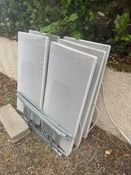 5 radiateurs électriques