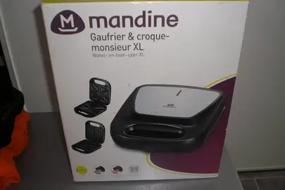 gaufrier/croque-monsieur