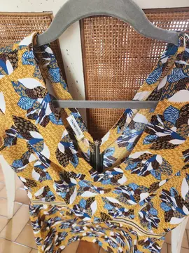 Robe été femme 40 42 jaune