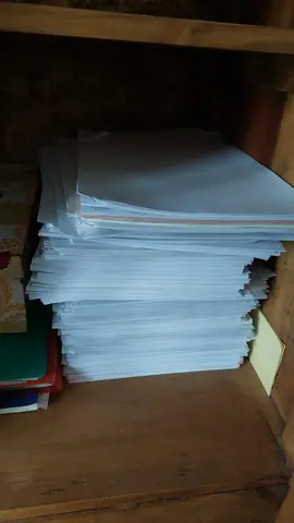 feuilles de brouillon