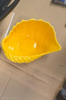 Récipient apéro forme coquillage