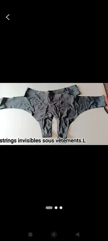 sous vêtements invisible