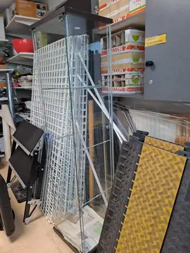 vitrine en verre