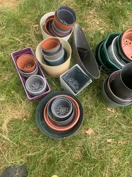 pots et cache pots plastique