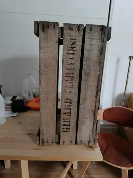 deux Cagette en bois