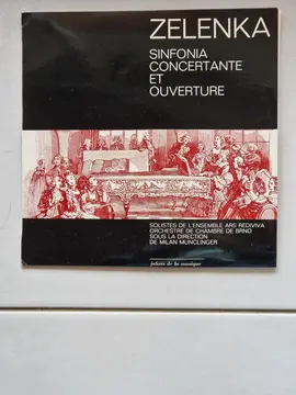 Disque vinyle "Zelenka : Sinfonia concertante et ouverture"