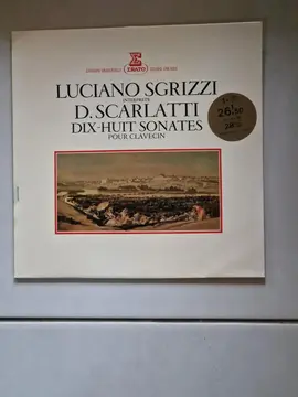 Disque vinyle "Scarlatti : Sonates pour clavecin"