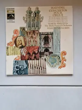 Disque vinyle "Haendel : Concertos pour orgue"