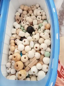perles en bois