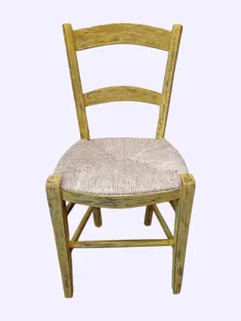 Chaise style inspiré de chambre de Van Gogh