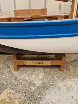 Voilier en bois maquette