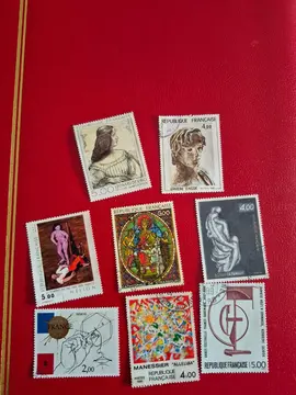 timbres français lot 4. 7.7.25