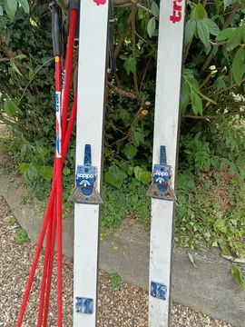 2 paires ski de fond