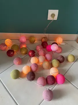 guirlande boules lumineuses