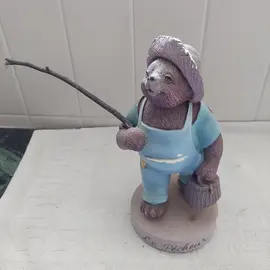 statue plâtre le pêcheur
