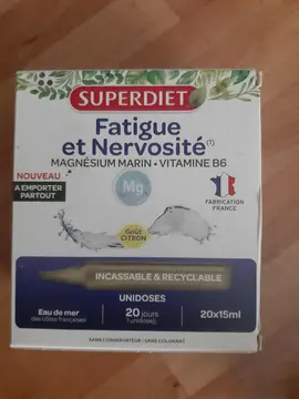 Ampoules magnésium