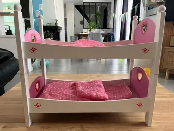 Lits superposés pour poupée