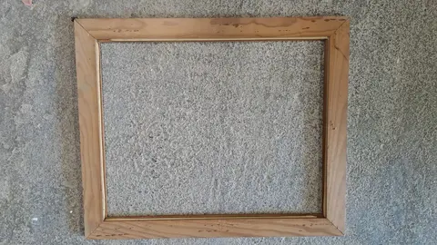 cadre en bois sans fond