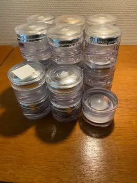 lots de 20 pots vides identiques