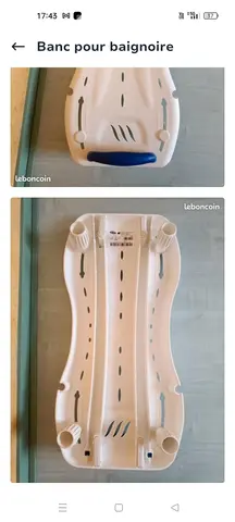 Banc de baignoire