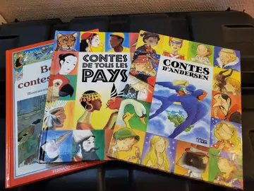 lot 3 livres de contes