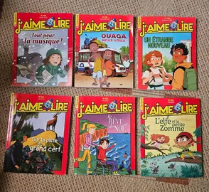 lot 6 j'aime lire 7 . 10 ans