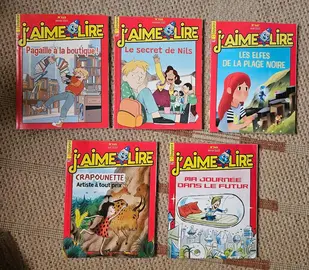 lot 5 j'aime lire