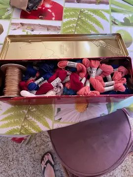 fils à canevas à broder