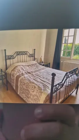 ensemble lit, étagère et 2 chevets