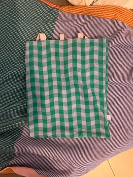 Tote bag vert