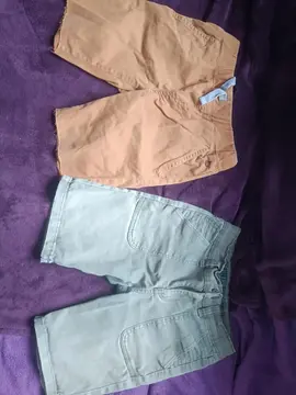 lot 2 shorts 8ans
