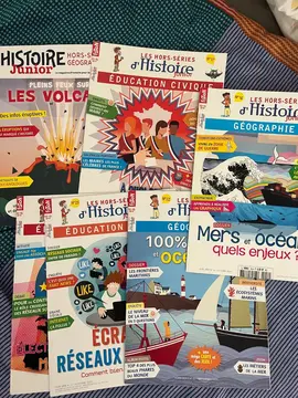 Lot Histoire Junior HS