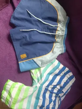 lot de 2 caleçons de bain/short