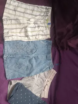 lot shorts variés