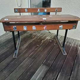 bureau ecolier bois