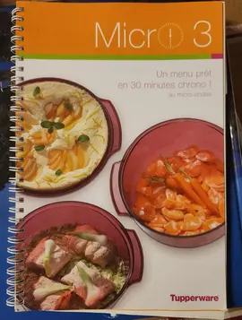 livre de recettes Tupperware