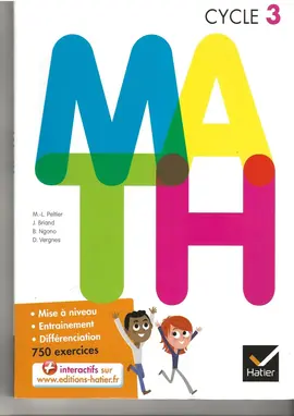 Manuel Maths Cycle 3