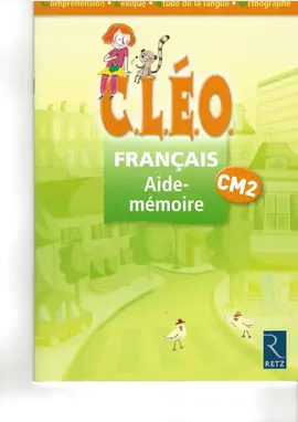 Aide mémoire Français Cm2
