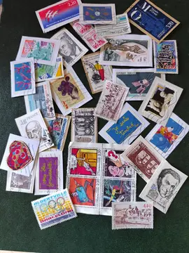 lot vrac timbres France..8/07