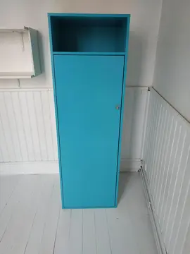 armoire bleue